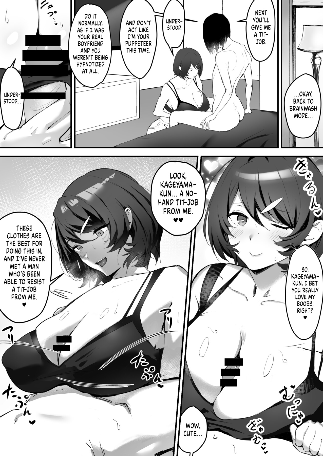 Hentai Manga Comic-Hypnotic Big-Breasted Girlfriend-Read-18